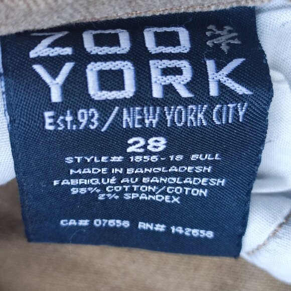 Zoo York jeans slim straight leg light brown men's size 28 - Picture 6 of 11